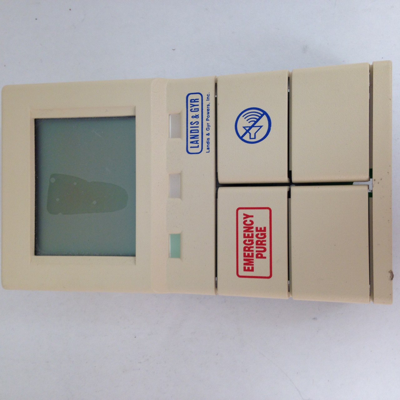 Siemens 537-720 Fume Hood Controller Operator Display Panel 