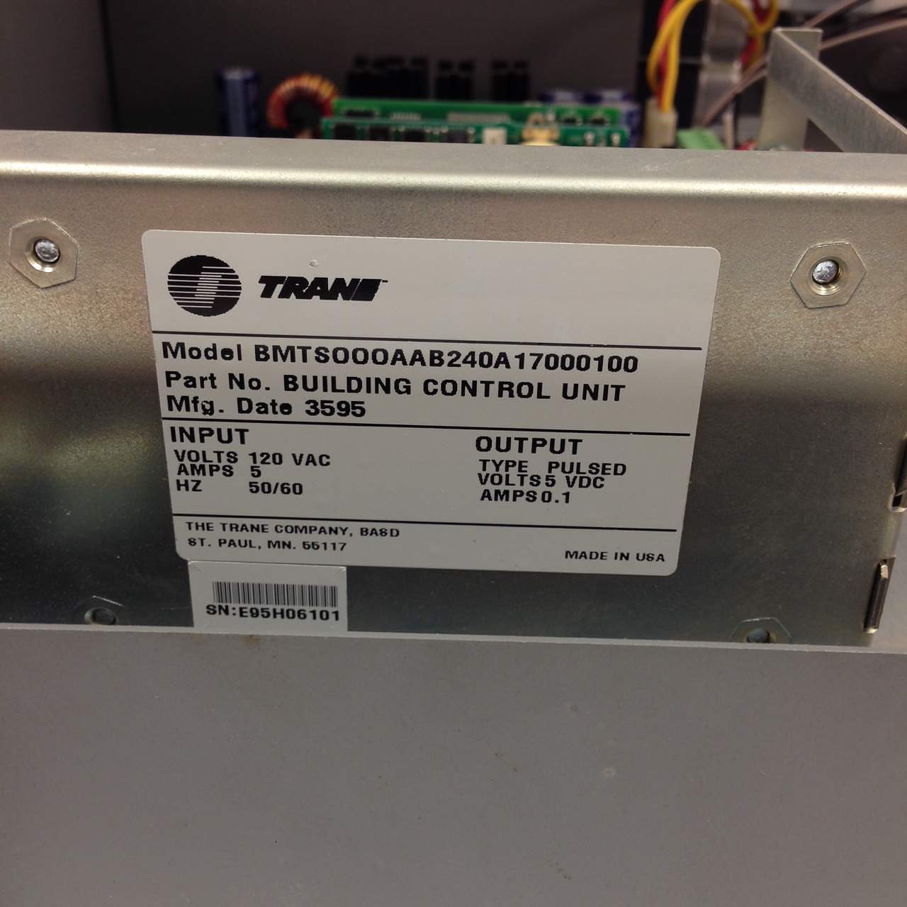 Trane tracer summit training